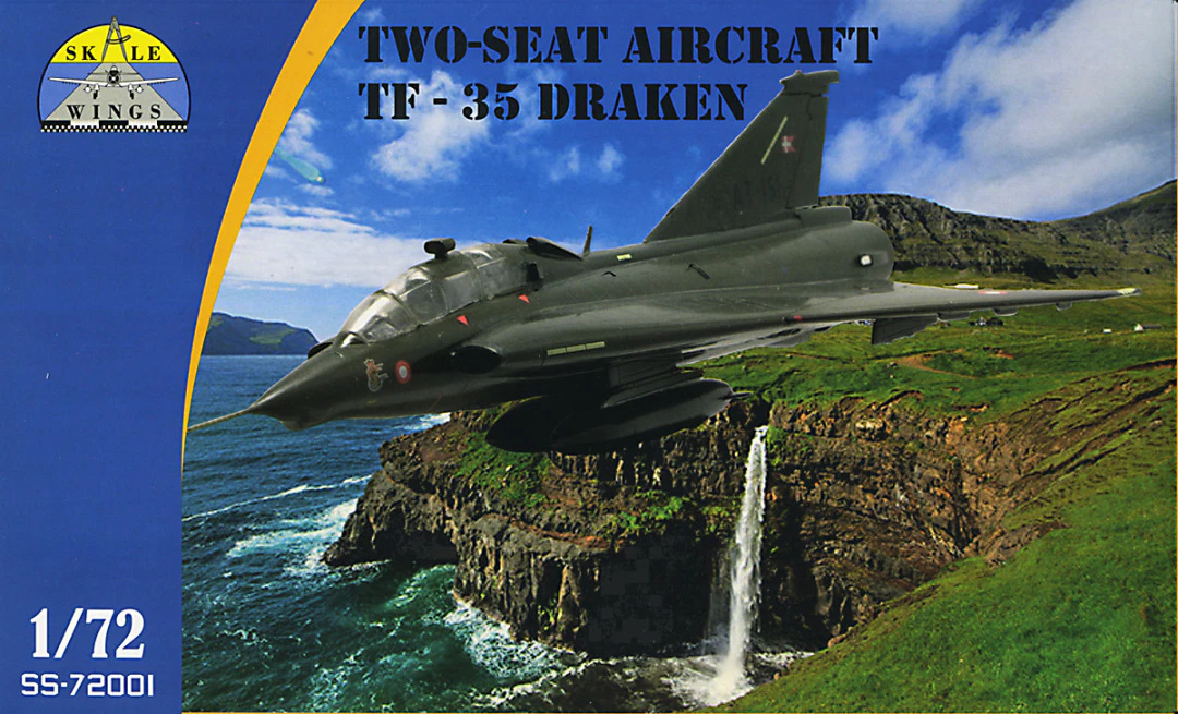 Model kit 1/72 SAAB TF-35 Draken (Skale Wings)
