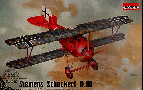 Model kit 1/32 Siemens-Schuckert D.III (Roden)