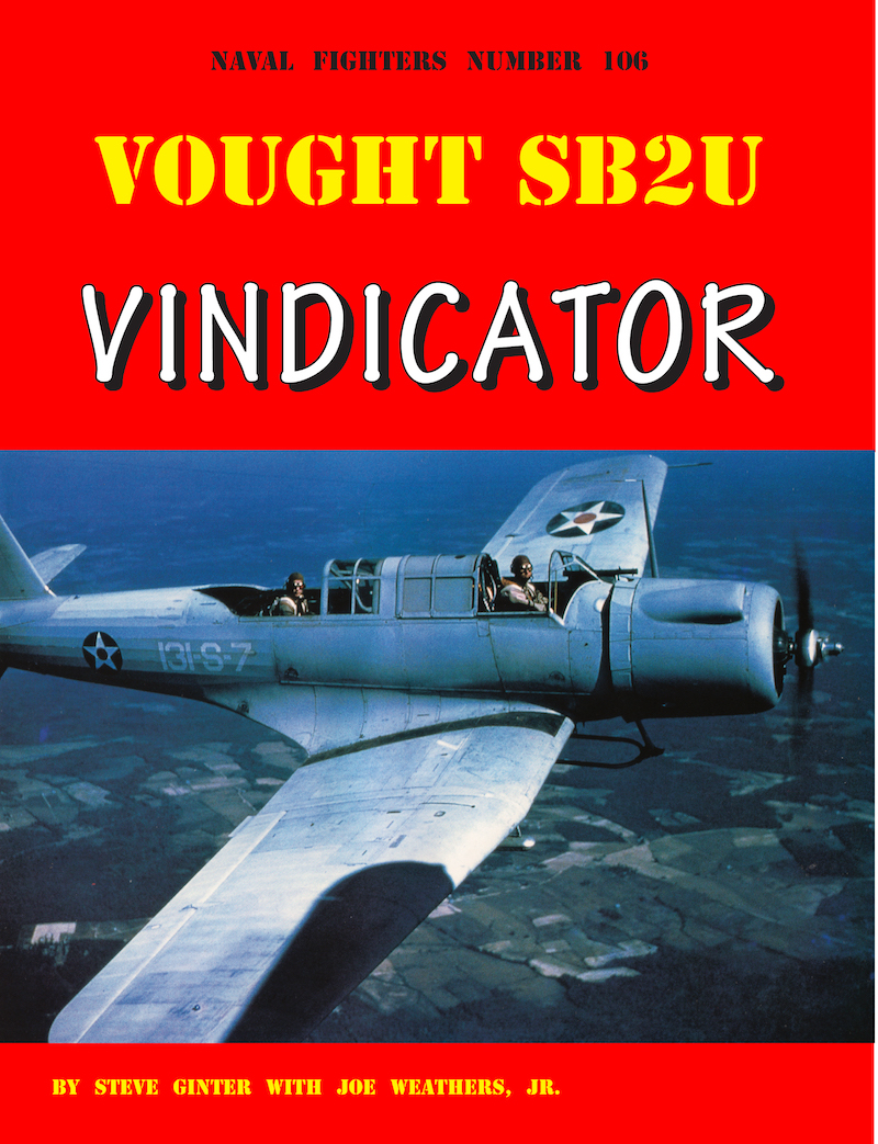 Aircraft books Vought SB2U Vindicator (Naval Fighters)  