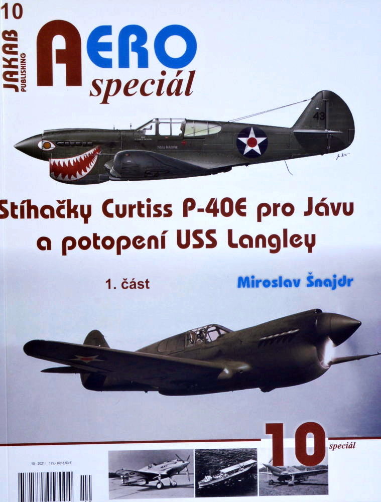 Aircraft books AERO SPECIAL Curtiss P-40E for Java (JAKAB)