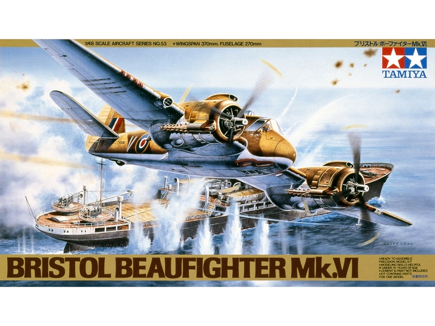 Model kit 1/48 Bristol Beaufighter Mk.VI (Tamiya) 
