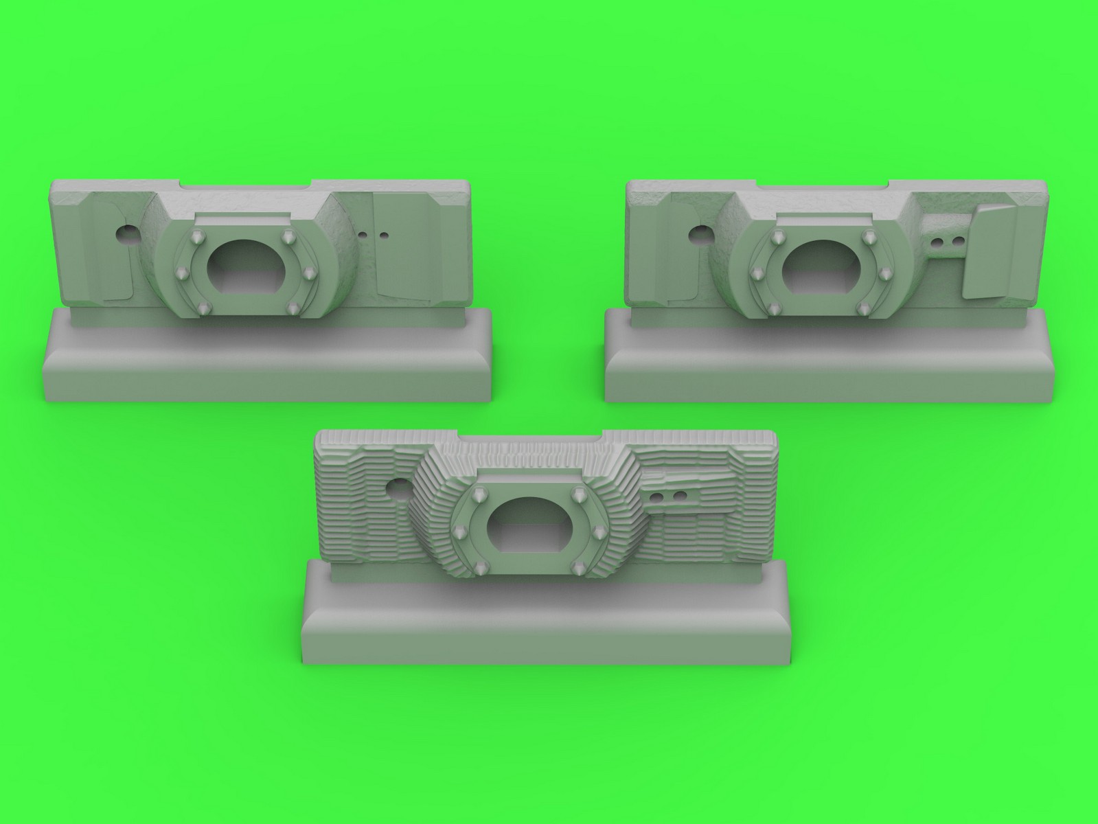 Addition 1/72 Tiger I Gun Mantlets Set