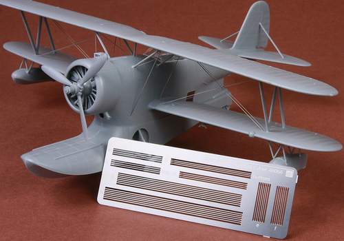Aircraft detailing sets (etched) 1/48 Grumman J2F-5 Duck rigging wire set (designed to be used with Merit kits)