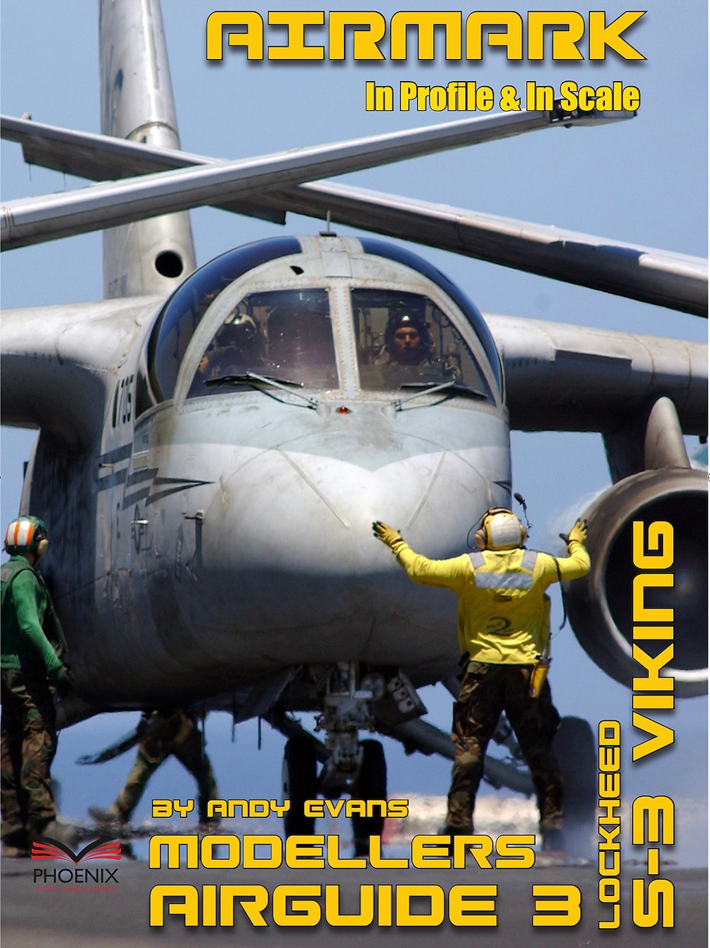 Aircraft books Lockheed S-3A Viking by Andy Evans. In Profile & In Scale. Airguide series (Airmark)