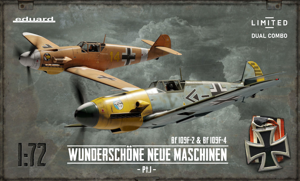 Model kit 1/72 Messerschmitt Bf-109F (Eduard kits)