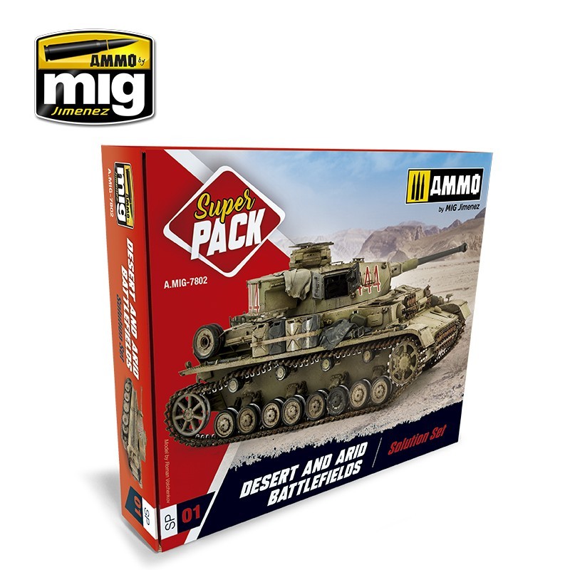 SUPER PACK Desert and Arid Battlefields (Ammo Mig)