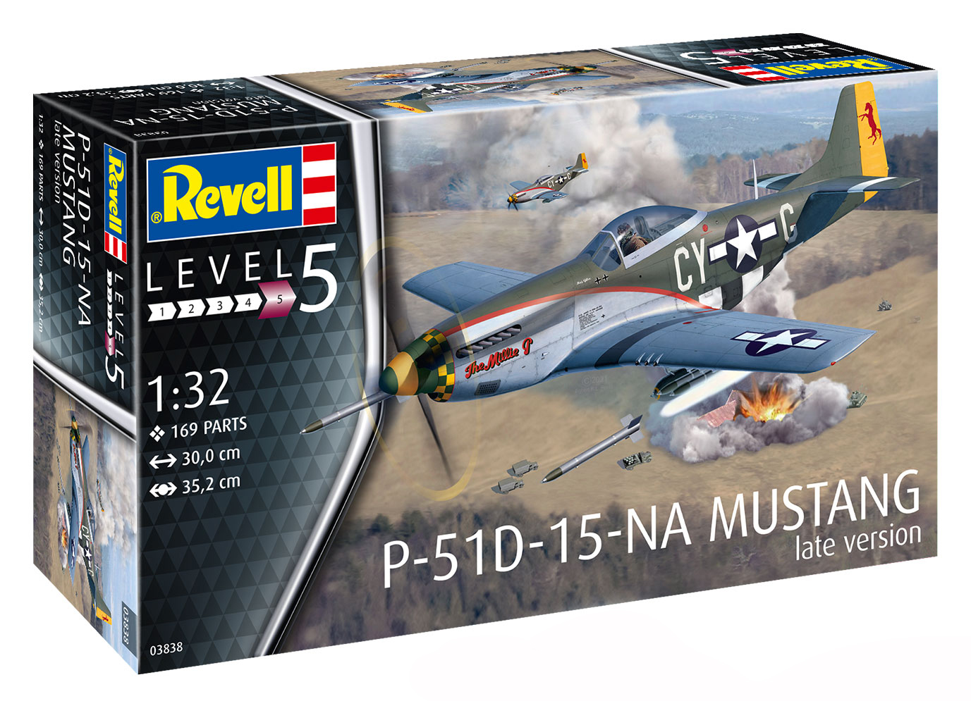 Model kit 1/32 P-51D Mustang Late Version (Revell)
