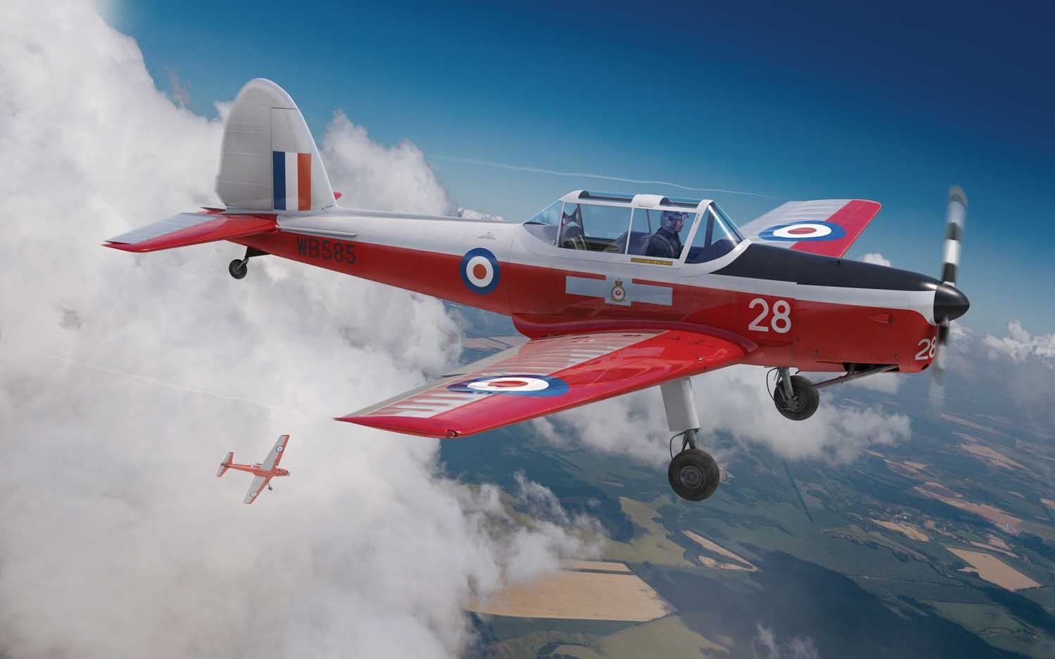 Model kit 1/48 de Havilland Chipmunk T.10 (Airfix)