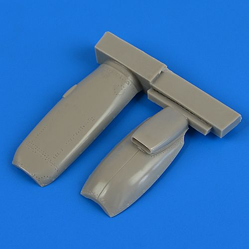 Additions (3D resin printing) 1/72 Supermarine Spitfire Mk. IXc early engine covers (designed to be used with Eduard kits) 