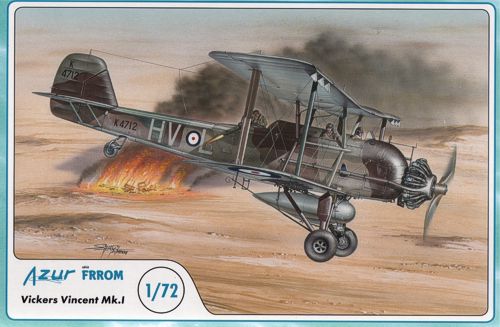 Model kit 1/72 Vickers Vincent (Frrom-Azur)