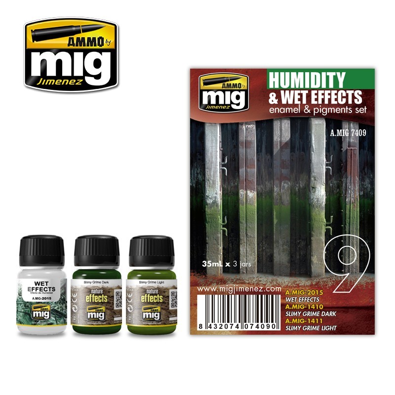 Humidity & Wet Effects (3x35mL) (Ammo Mig)