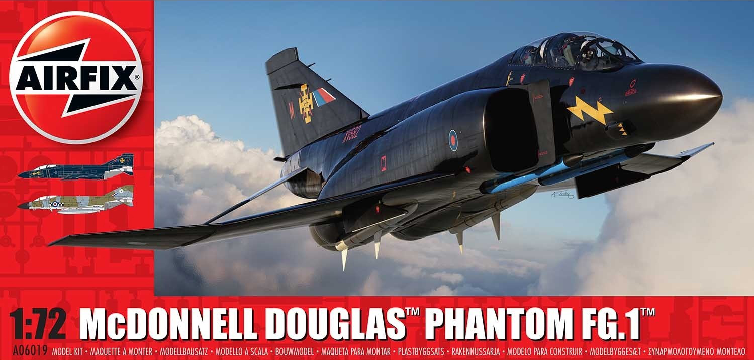 Model kit 1/72 McDonnell-Douglas FG.1 Phantom RAF (Airfix)