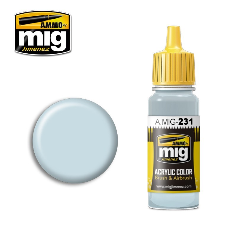 Acrylic paint RLM 65 HELLBLAU (Ammo Mig) (17ml) 