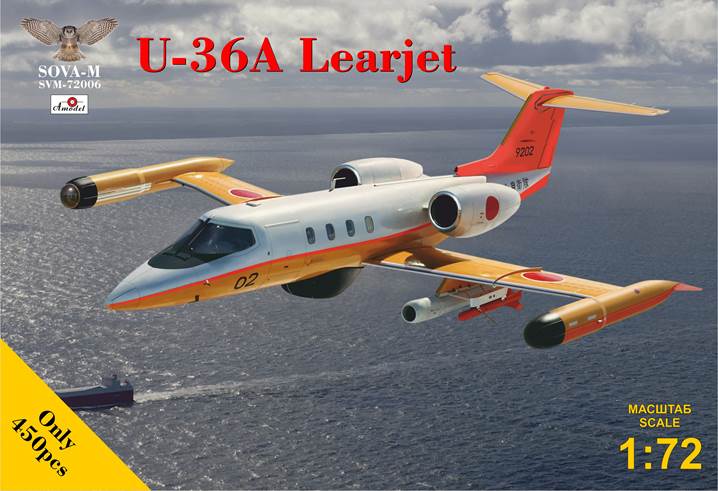Model kit 1/72 U-36A Learjet Japan Maritime Self-Defense F. (Special Hobby)
