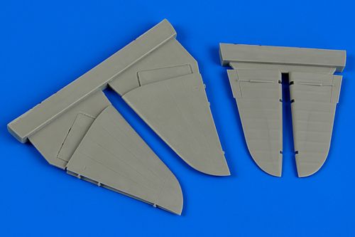 Additions (3D resin printing) 1/72 Ilyushin IL-2 Sturmovik control surfaces (designed to be used with Tamiya kits)