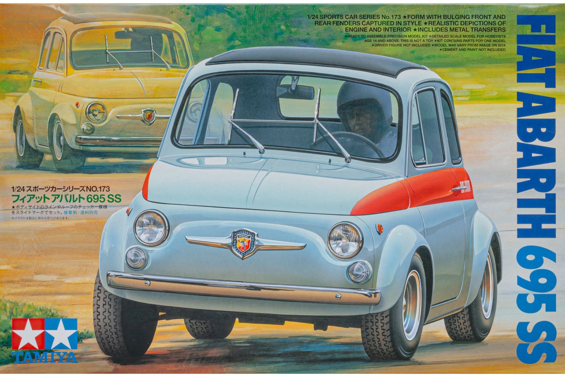 Model kit 1/24 Fiat Abarth 695SS (Tamiya)