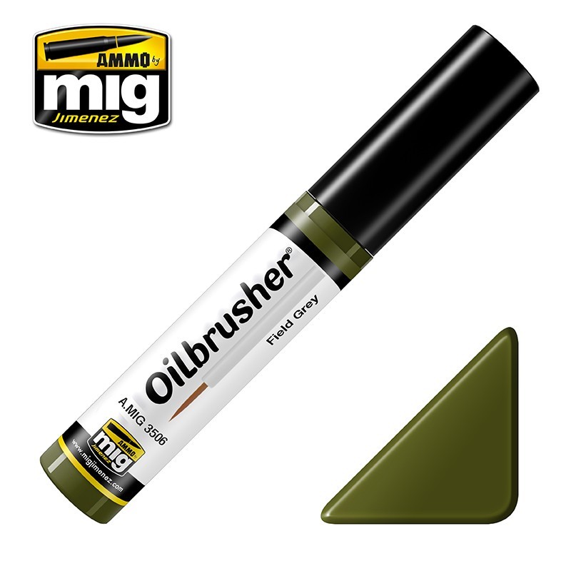 OILBRUSHER Field Green (10mL) (Ammo Mig)