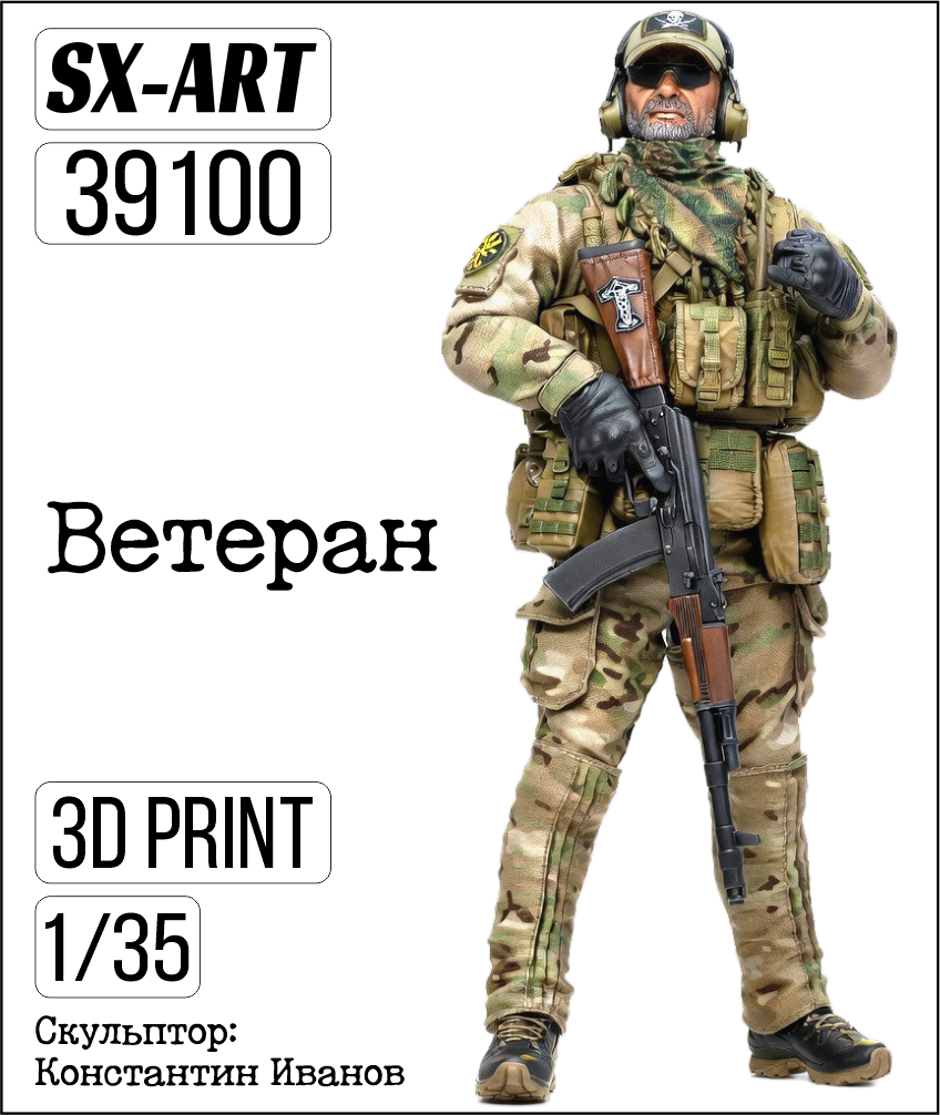 Addition (resin) 1/35 The veteran (SX-Art)