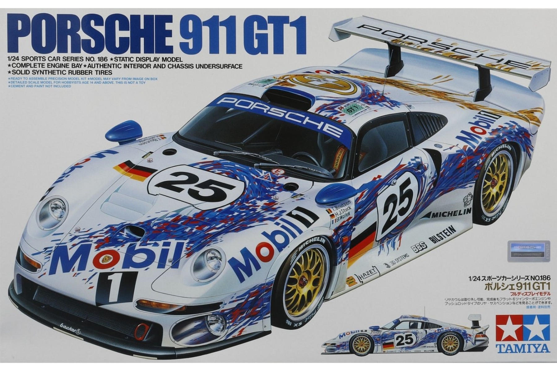 Model kit 1/24 Porsche 911 GT1 (Tamiya)