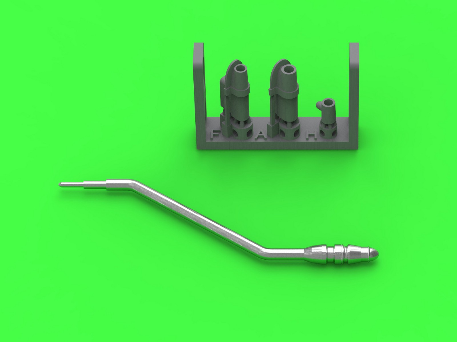 Aircraft detailing sets (brass) 1/72 Douglas A-4 Skyhawk - BENT refueling probe boom