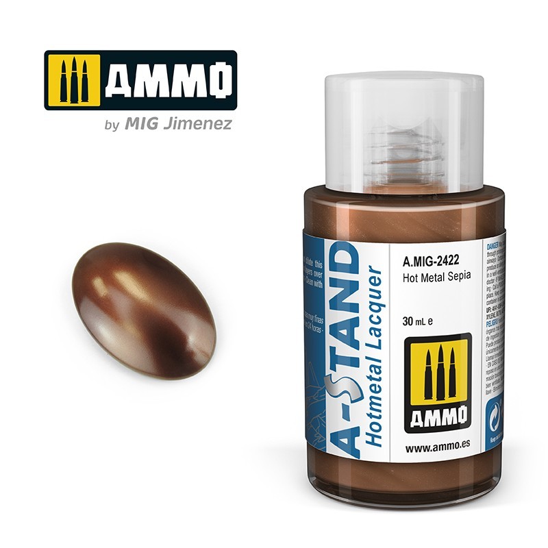 A-STAND Hot Metal Sepia (Ammo Mig) (30ml) 