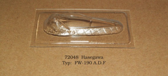 Vacu Canopy 1/72 Fw-190 ADF (HAS)(Rob Taurus)