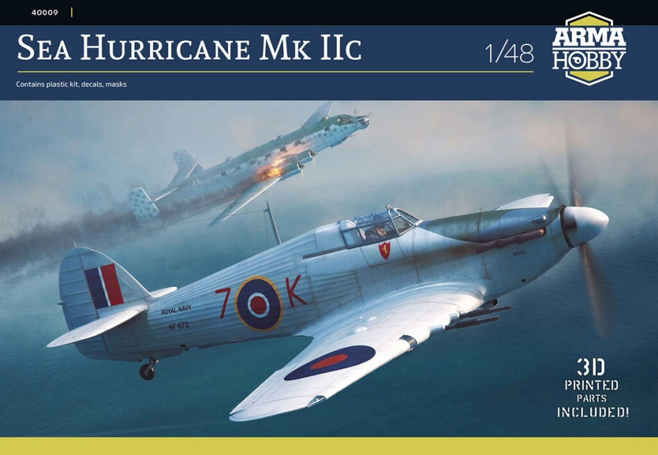 Model kit 1/48 Hawker Sea Hurricane Mk.IIc (Arma Hobby)