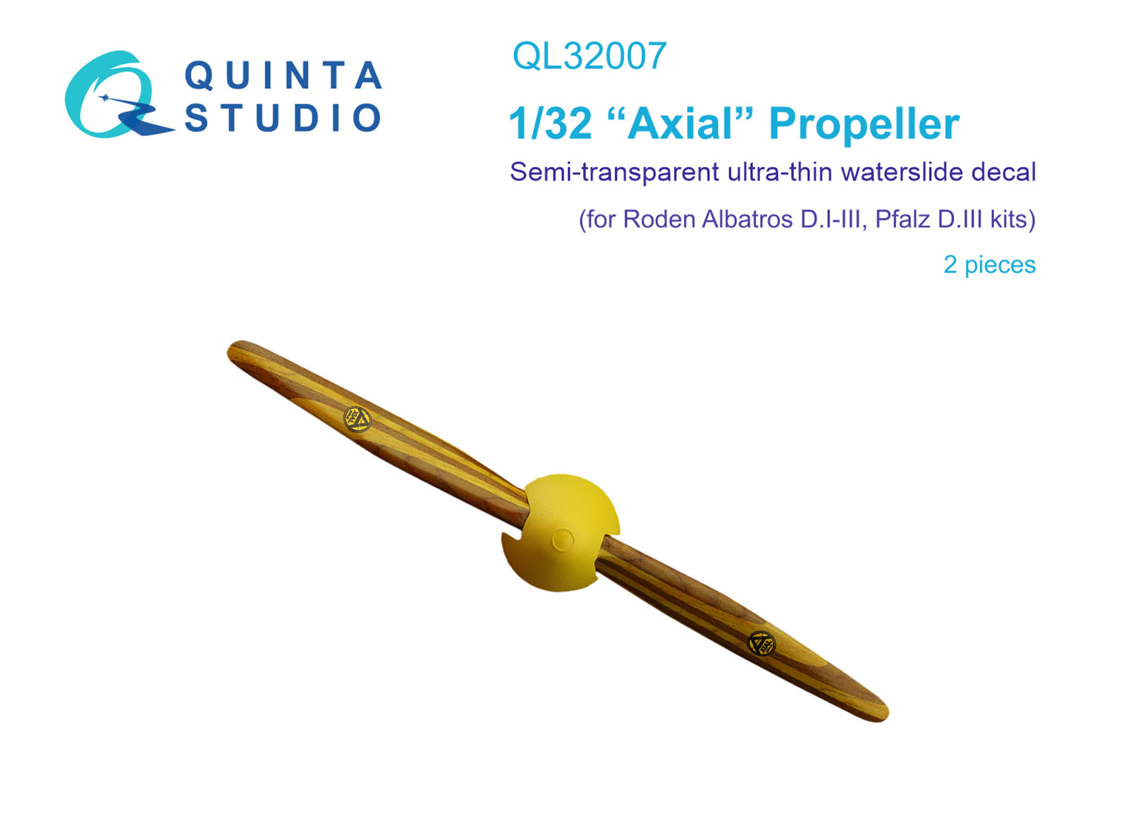 Wooden Propellers Axial (Roden)