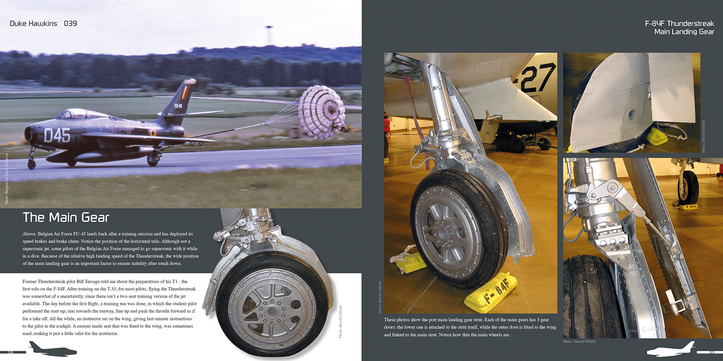 Aircraft books Duke Hawkins: Republic F-84F Thunderstreak (HMH-Publications)