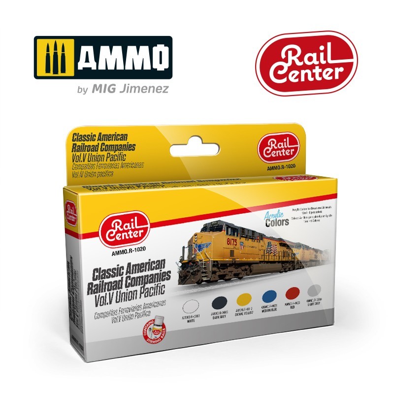 Classic American Railroad Companies. Vol.V Union Pacific (Ammo Mig)