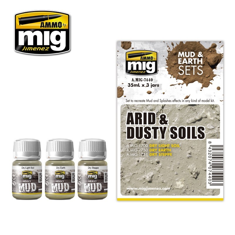 Arid & Dusty Soils (Ammo Mig)