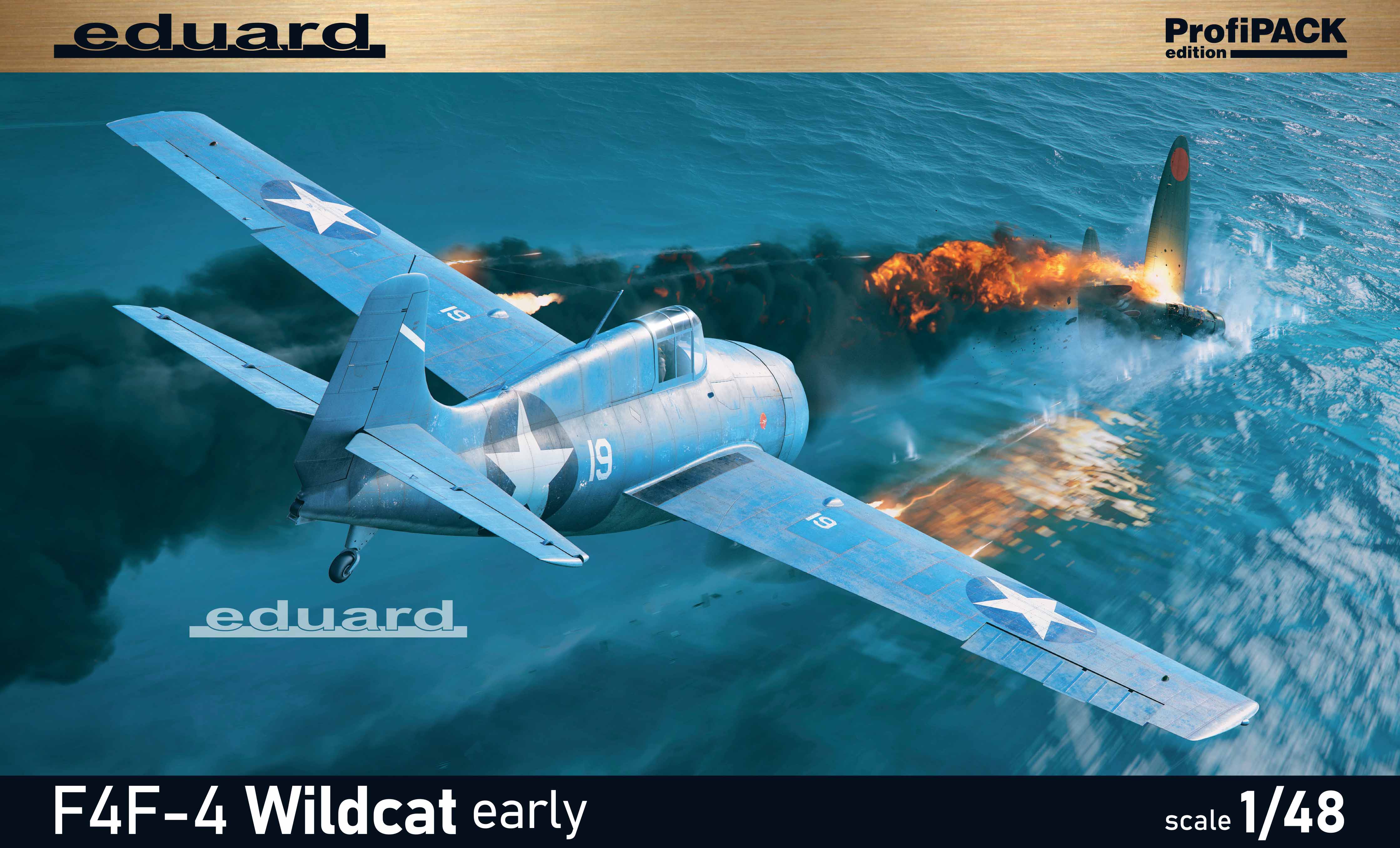 Model kit 1/48Grumman F4F-4 Wildcat early ProfiPACK edition(Eduard kits)