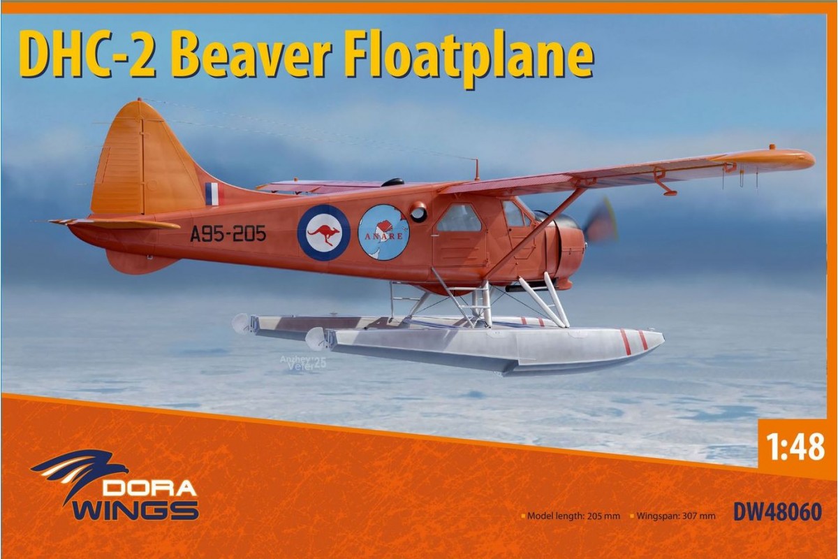Model kit 1/48 de Havilland Canada DHC-2 Beaver Float Plane (Dora Wings)