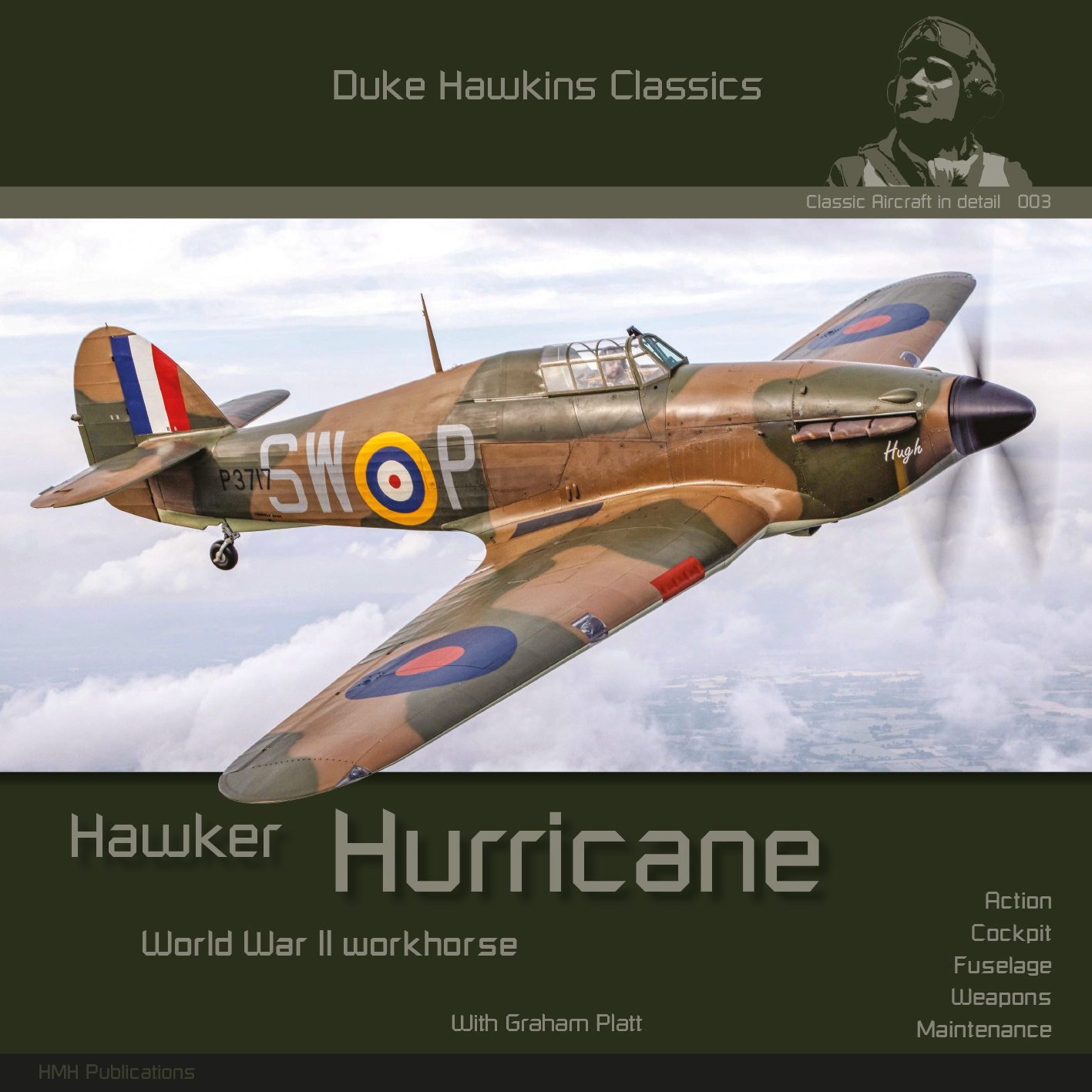 Aircraft books Duke Hawkins: Hawker Hurricane (HMH-Publications)