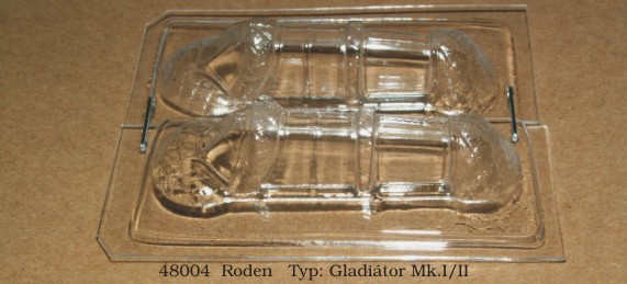 Vacu Canopy 1/48 Gladiator Mk.I/II (RODEN) (Rob Taurus)