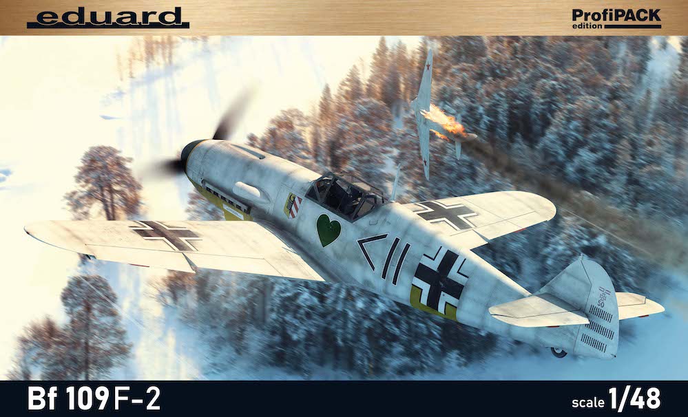 Model kit 1/48Messerschmitt Bf-109F-2 (Eduard kits) (damage box)