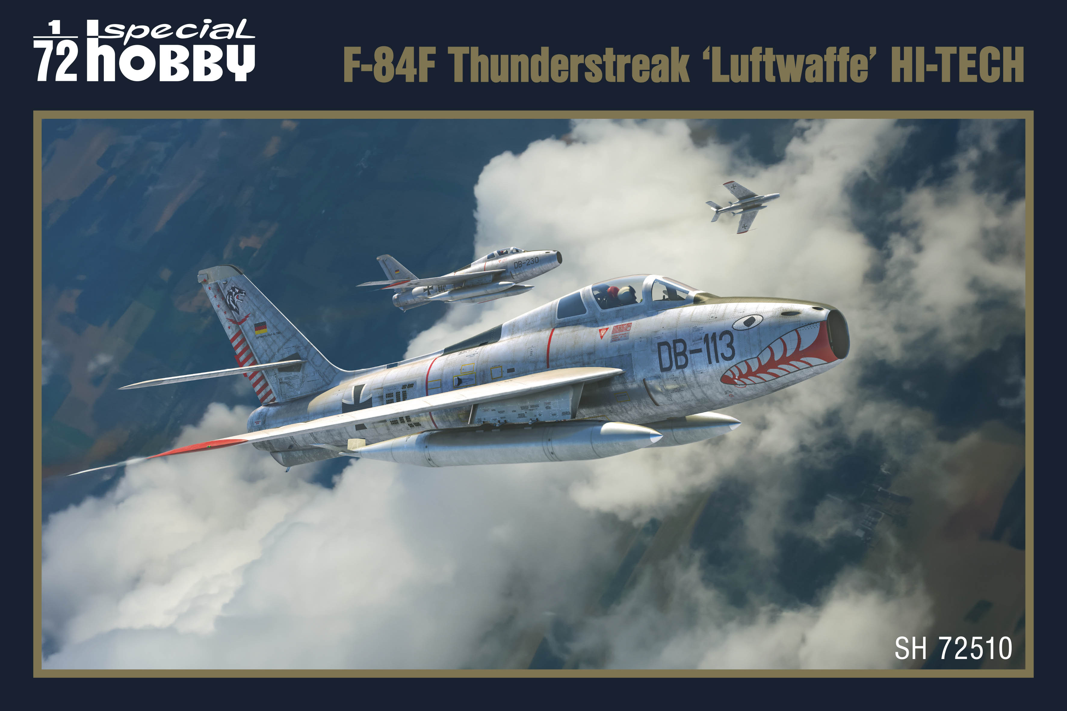 Model kit 1/72 F-84F Thunderstreak 'Luftwaffe' (HI-TECH) (Special Hobby)