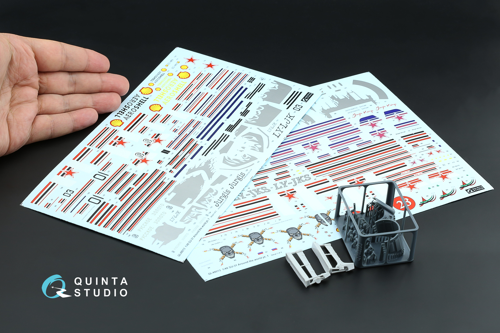 Su-31 Around the World Pt.1 (Quinta Models) (With 3D-Printed and Fiberglass resin parts)