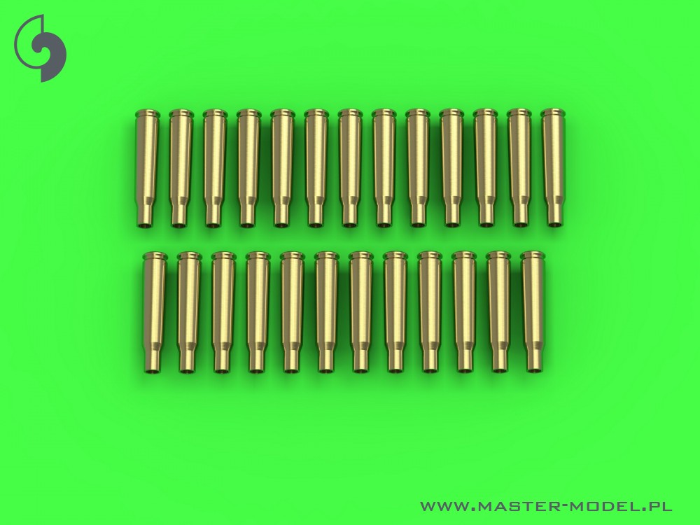Military vehicle detailing sets (metal) 1/35 Browning .50 caliber (12.7mm) - empty shells (25pcs)