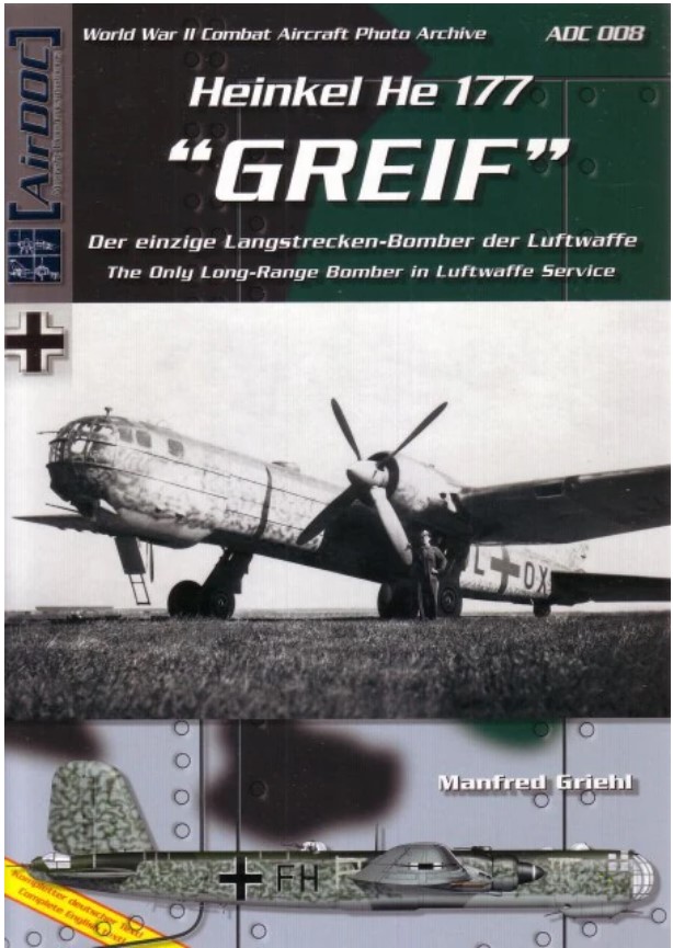 Aircraft books Heinkel He-177 "Greif" (Airdoc)