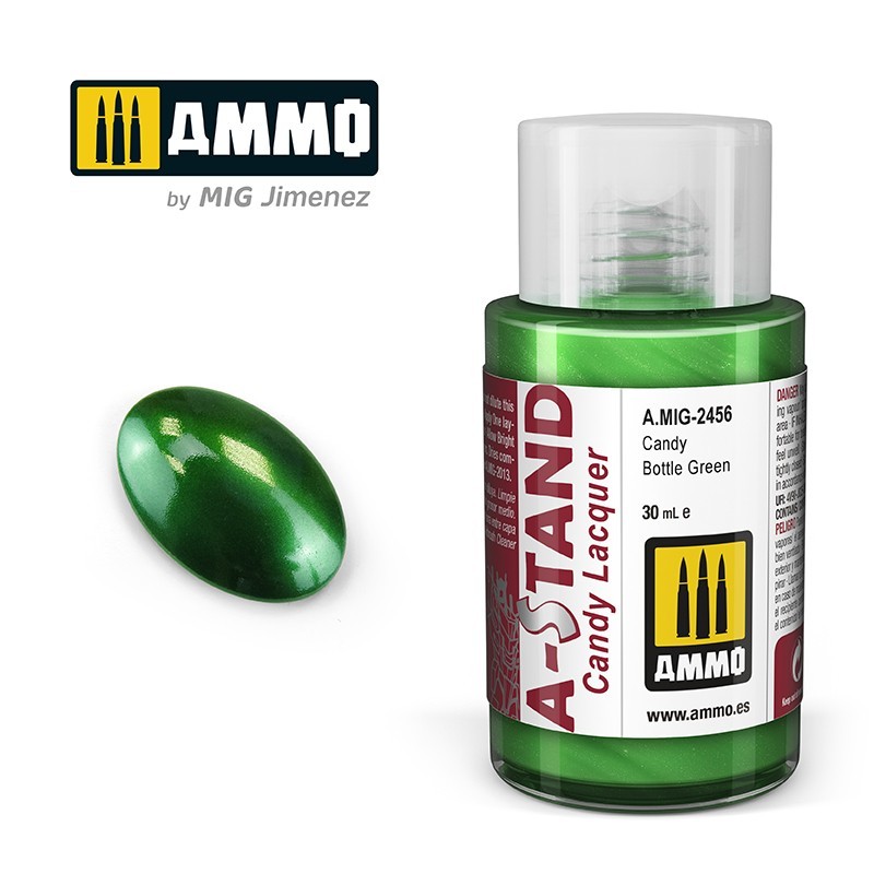 A-STAND Candy Bottle Green (Ammo Mig) (30ml) 