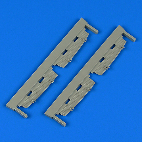 Additions (3D resin printing) 1/72 Dornier Do-17Z undercarriage doors/covers (designed to be used with ICM kits)