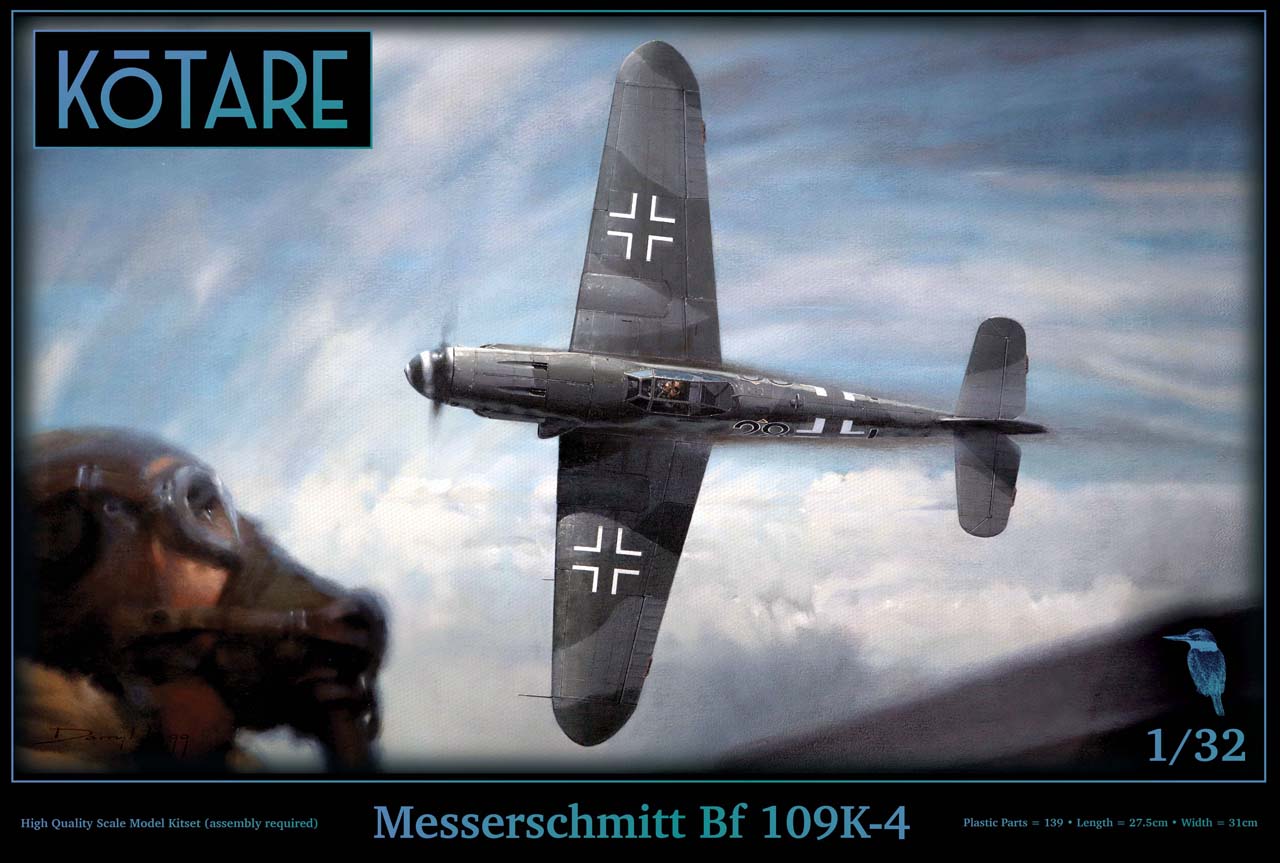 Model kit 1/32 Messerschmitt Bf-109K-4 (Kotare)