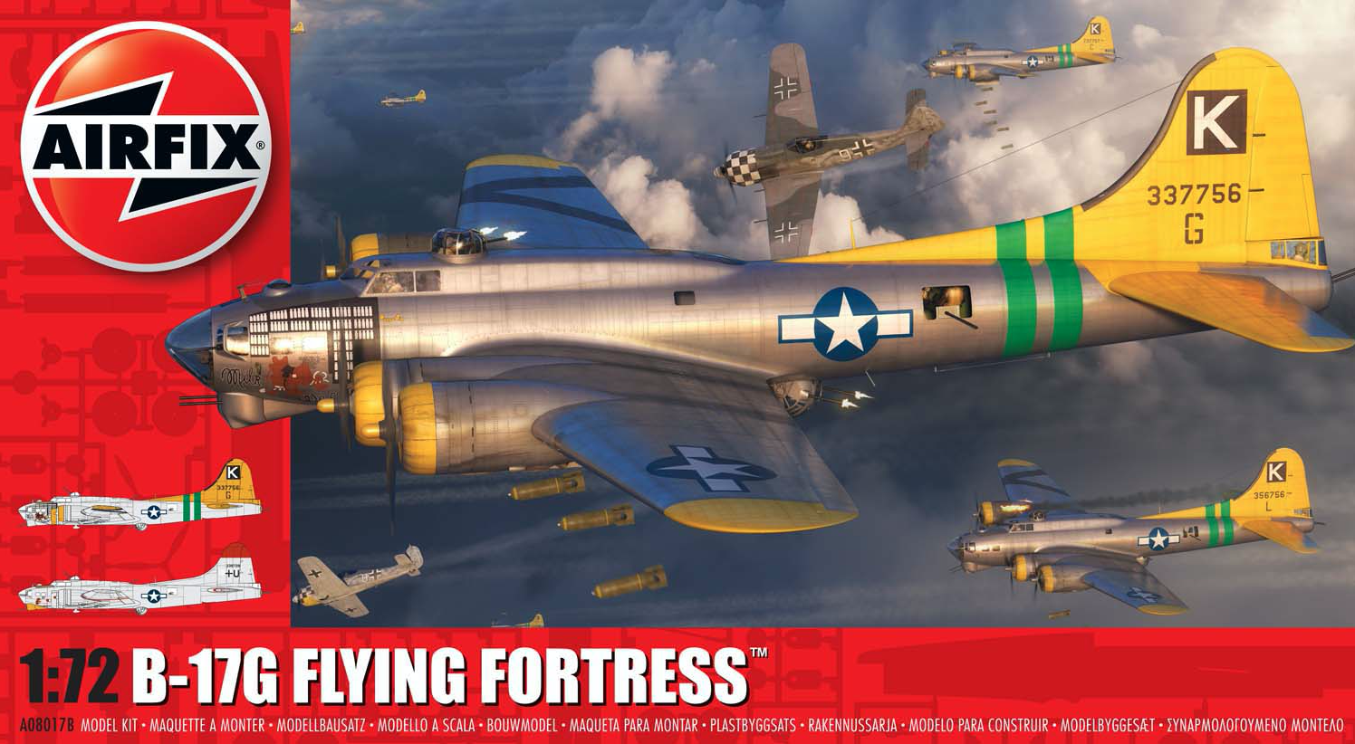 Model kit 1/72  Boeing B-17G Flying Fortress (Airfix)