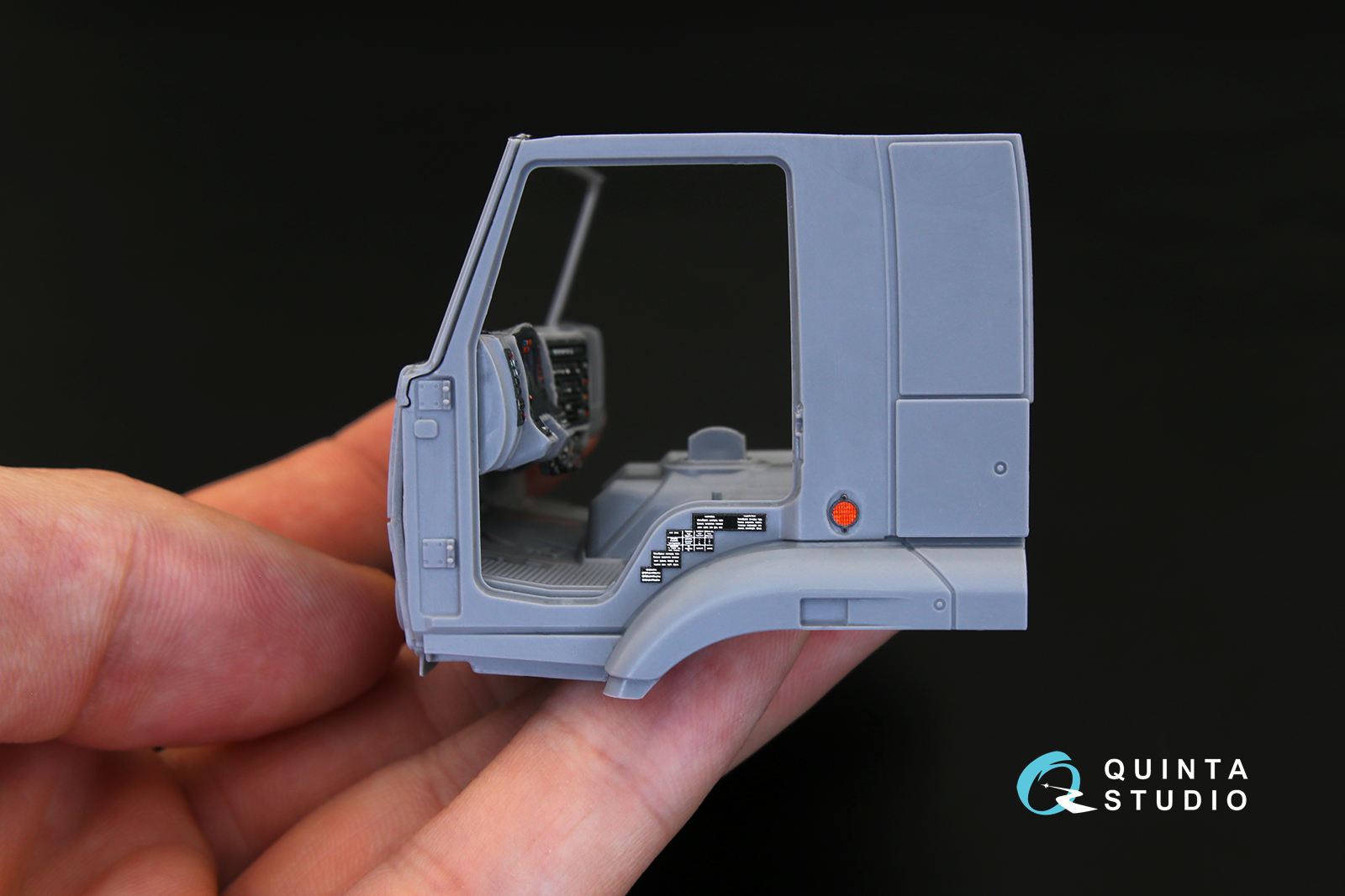 Pantsir-S1  (SA-22 Greyhound) 3D-Printed & coloured Interior on decal paper (for Zvezda kit)