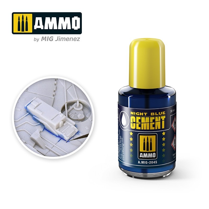 Night Blue Cement(Ammo Mig) (30ml) 