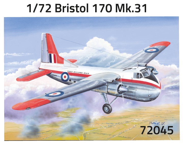 Model kit 1/72 Bristol 170 Freighter Mk.31 (FLY)