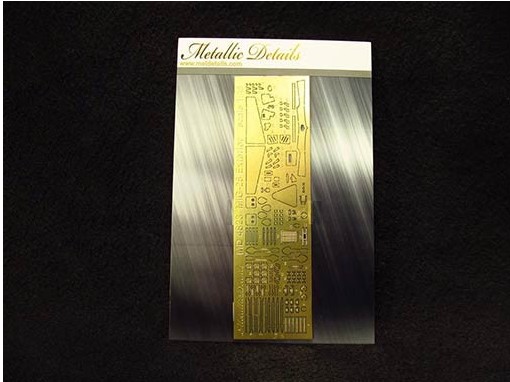 Photo Etching Kit MiG-25. Exterior (ICM) (designed to be used with ICM) (Metallic Details)