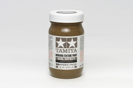 Diorama texture paint:  light sand: Grit effect (250mL) (Tamiya)