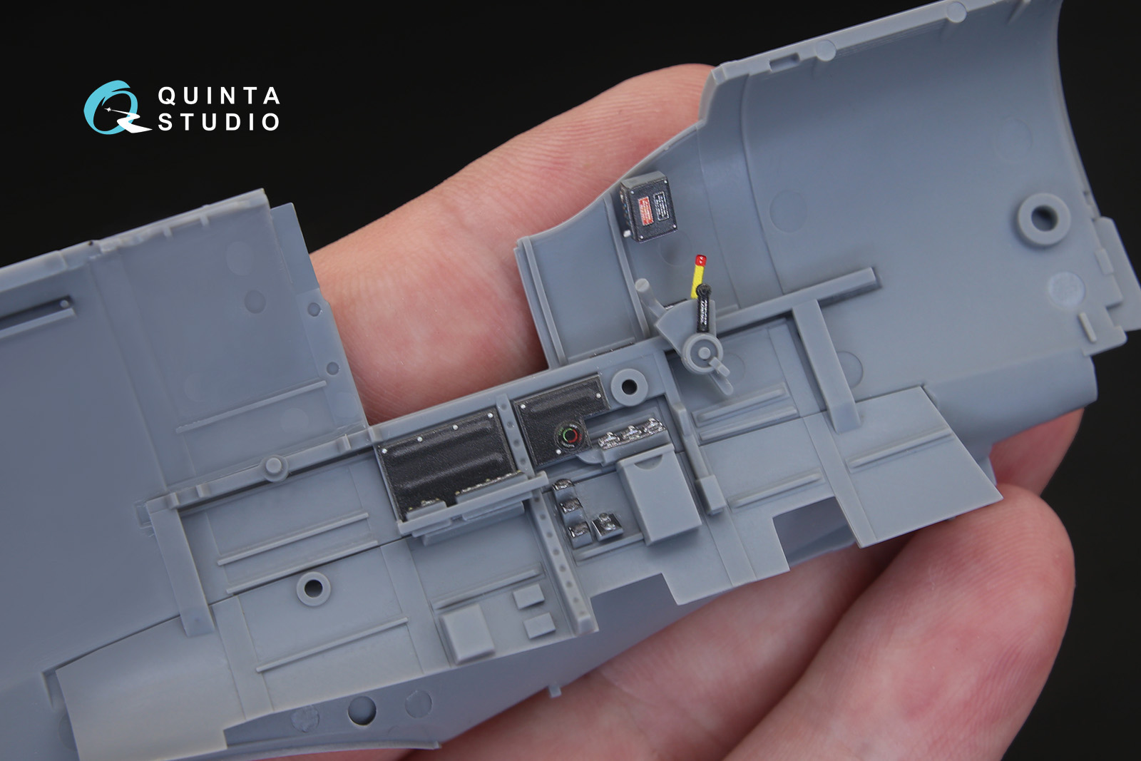 Spitfire Mk.XVI 3D-Printed & coloured Interior on decal paper (for Tamiya kit)